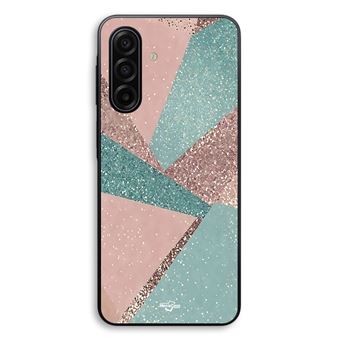 Capa Maniacase para Samsung Galaxy A17 | Fundo com textura abstrata verde marrom - 1