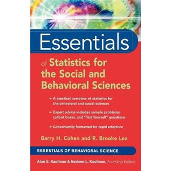 Essentials of Statistics for the Social and Behavioral Sciences - Paperback - 2003 - 1
