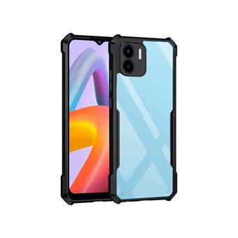 Capa TUMUNDOSMARTPHONE para Xiaomi Redmi A2 | Transparente Reforçada com Borda Preta - 1