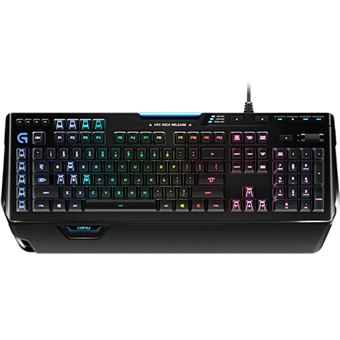 Teclado Gaming com Fios Logitech G G910 Orion Spectrum | Idioma: Inglês | Preto - 1