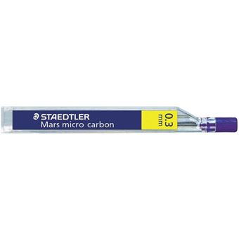 Staedtler Mars micro carbon 250 0.3mm recarga de minas H - 1