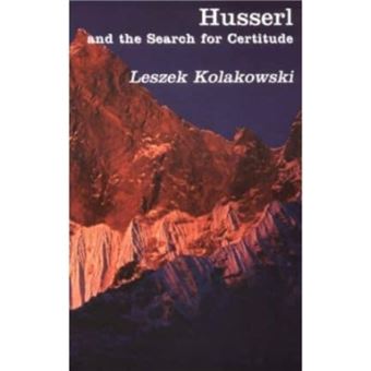 Husserl Search For Certitude - 1