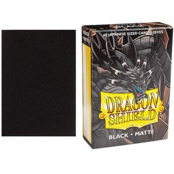 Dragon Shield Matte Small Sleeves | Black | 60 Unidades - Arcane Tinmen - 1
