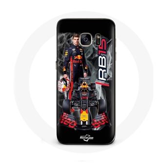 Capa Maniacase para Samsung Galaxy S7 Edge Fórmula 1 Max Verstappen Piloto  F1 Red Bull 15 - 1