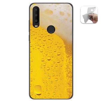 Capa Tumundosmartphone de Gel TPU para Alcatel 3X 2020 design Beer Drawings - 1