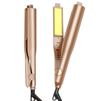 Alisador e Modelador de Cabelos 2 em 1 de Titânio Mormark TWISTLINE | Dourado - 1