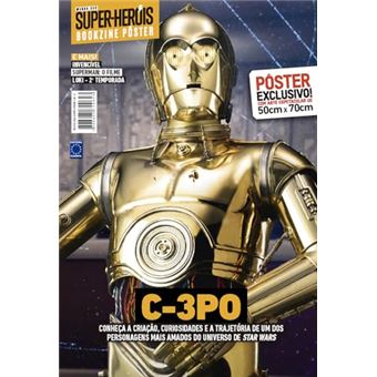 Superpôster Mundo Dos Super-Heróis - C-3Po - 1