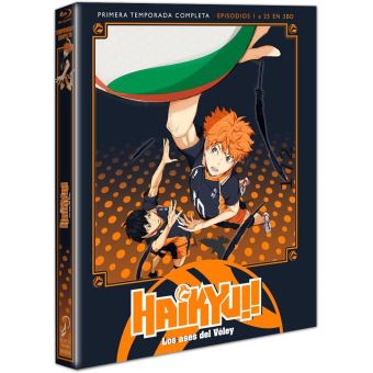 Haikyuu!! Temporada 1 Parte 1 Ep. 1 A 13./ Hailyu ! Los Ases Del Voley  (3Blu-ray) - Blu-ray - Compra filmes e DVD na