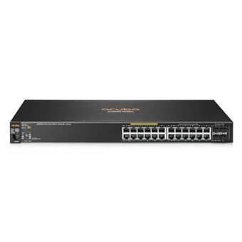 Switch de Rede HPE Aruba Networking Aruba 2530 24G PoE+ | Preto - 1