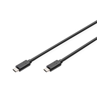 Digitus AK-300138-040-S cabo USB 4 m 2.0 USB C Preto