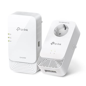 Adaptador de Rede Powerline TP-Link PGW2440 KIT | Branco - 1