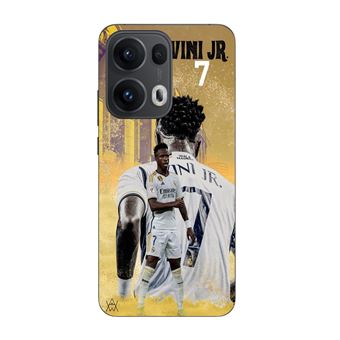 Capa Maniacase para Oppo Reno 13 Pro 5G | Vinicius JR Real Madrid 7 Wallpaper - 1