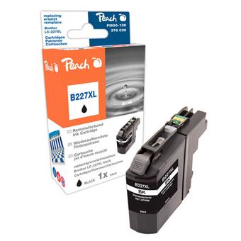 tinteiro Peach PI500-136  Compatible Preto 1 peça(s) - 1