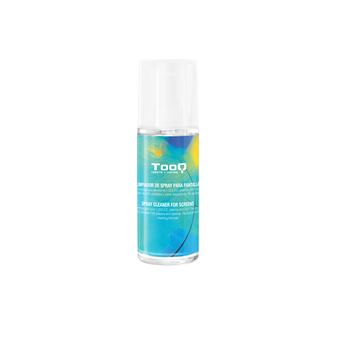 Spray e Panos Secos de Limpeza de Equipamento TooQ TQSC0016 | Azul, Transparente, Amarelo - 1
