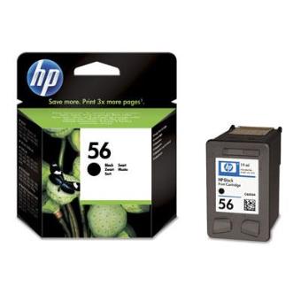 HP 56 Black Inkjet Print Cartridge - 1