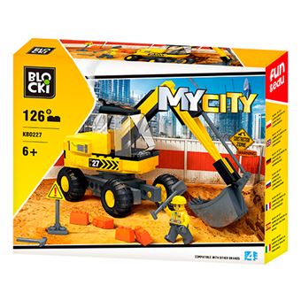 Escavadora Blocki KB0227 MyCity - 1