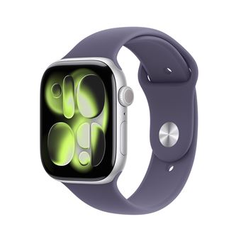 Smartwatch Apple Watch Series 11 | 46 mm | Roxo, Prateado - 1