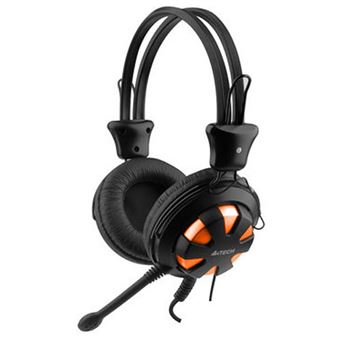 Auscultadores Gaming A4Tech HS-28-3 | Preto - 1