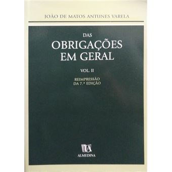Das obrigações em geral. - 1