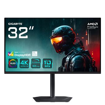 Monitor Gaming GIGABYTE MO32U | OLED | 4K UHD | 0,03 ms | 165 Hz | 31.5" | G - 1