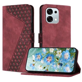 Capa FOXDOCK para OPPO A6 Pro 4G/5G com Fecho Magnético | Resistente a Impactos e Quedas | Compartimentos para Cartões | Castanho - 1