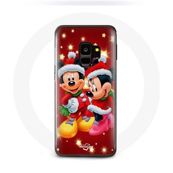 Capa Maniacase para Samsung Galaxy S9 Mickey Mouse eminnie Mouse O Dia de Natal - 1