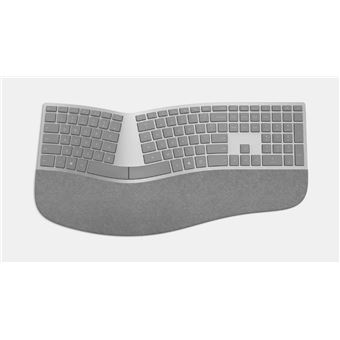 Teclado Wireless Microsoft Surface Ergonomic Keyboard | Cinzento - 1
