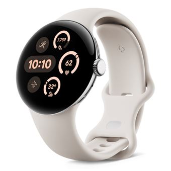 Smartwatch Google Pixel Watch 3 | 41 mm | Bege, Prateado - 1