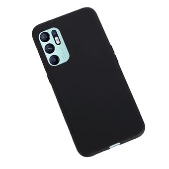 Capa Phonecare Silicone Líquido para Oppo Reno6 Pro 5G - Preto - 1