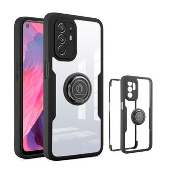 Capa Phonecare Anti-Crash Magnetic 360 Protection á Prova de Choque Frente e Verso para Oppo A94 5G - Preto - 1