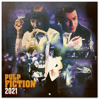 Calendário 2021 Pulp Fiction - 30X30 - 1