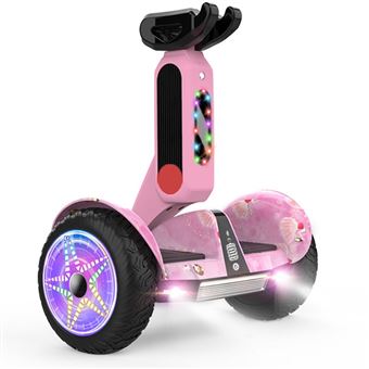 Hoverboard Besintu PP25 Pop  | LED | Música | 100kg | Bluetooth | HIFI | 700W | BMS | 25km - Rosa - 1