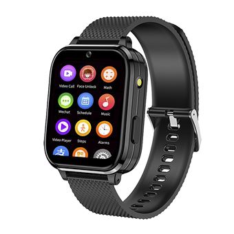 Smartwatch DAM Phone T36 4G com SO Android Integrado | Funções Avançadas | Localizador GPS |  Wifi e LBS - Preto - 1
