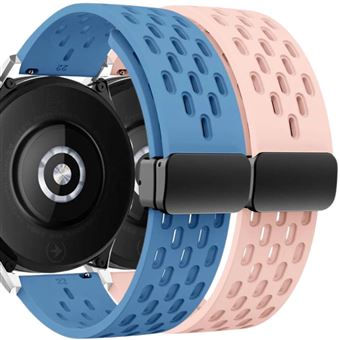 Pack Antiimpacto 2x Bracelete SnapFlow para Garmin Forerunner 255S | Azul e Rosa - 1