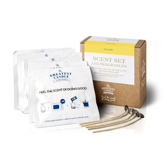 Scent Set Velas Ecológicas | The Greatest Candle In The World - Sweet Vanilla - 1