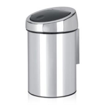 Caixote do Lixo Brabantia Touch Bin  - Inox - 1