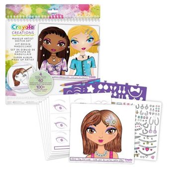 Livro Crayola Creations Make-Up Super - 1