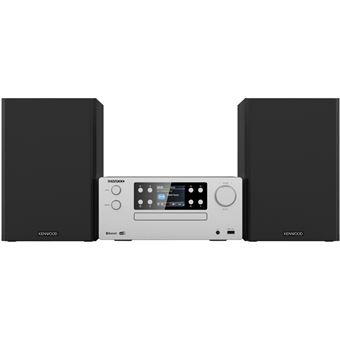 Micro Sistema de Áudio Kenwood Electronics M-925DAB-S | Prateado - 1