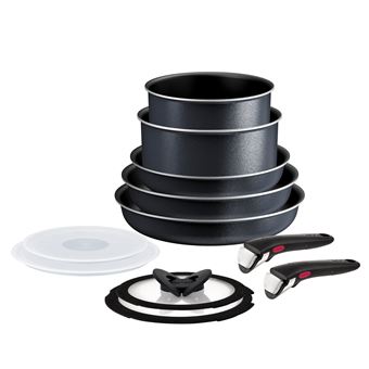 Conjunto Misto Tefal Ingenio L7239323 | Cinzento - 1