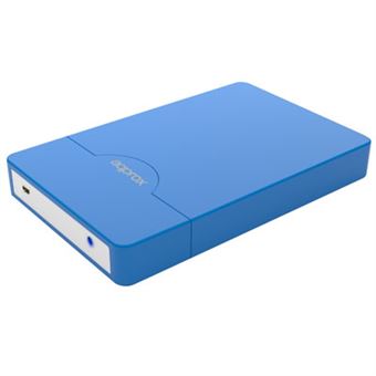 Caixa Externa Approx para Discos Duros 2.5' USB 2.0 - Azul - 1