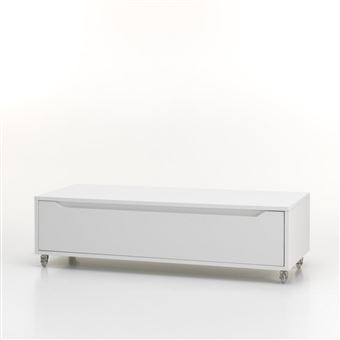 Cómoda FT FEEL THE... MONTGOMERY branca em melamina e madeira - 1