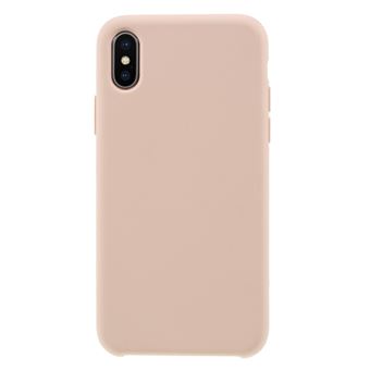 Capa Magunivers silicone sólido Rosa para Apple iPhone XS/X 5.8 ' - 1