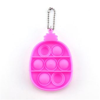 Brinquedo Anti Stress Lionvolant Push Pop Bubble Sensory Fidget Toy - Abacaxi Rosa - 1