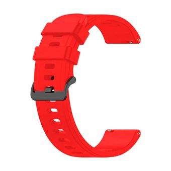 Pulseira Bracelete SmoothSilicone com Fivela para Xiaomi Amazfit Stratos 2 - Vermelho - 1