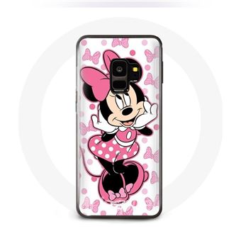 Capa Maniacase para Samsung Galaxy S9 Minnie Mouse desenho Animado Bonitinho Rosa - 1