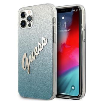 Capa Original Brilhante Guess Iphone 12 Pro Max Azul - 1