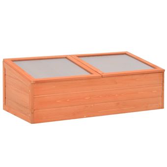 Estufa vidaXL em Madeira 100X50X34 Cm - 1