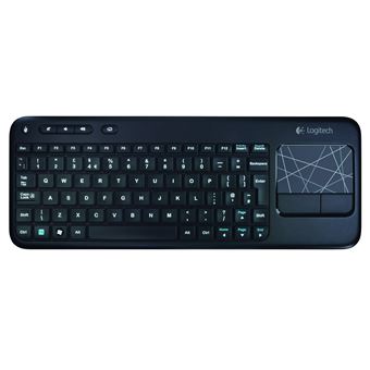 Teclado Wireless Logitech K400 | Idioma: Nórdico | Preto - 1