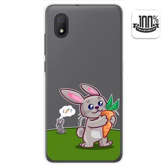 Capa Tumundosmartphone de Gel Transparente para Alcatel 1B 2020 Cartoon Rabbit design - 1