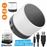 Coluna Bluetooth Portátil USB Branca_0